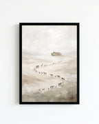 noahs ark wall art, noah ark printable, biblical wall art, christian wall art, christian printable, bible story art, religious wall art, christian home decor, noahs ark art, faith wall art, christian digital download, printable wall art, biblical printable

