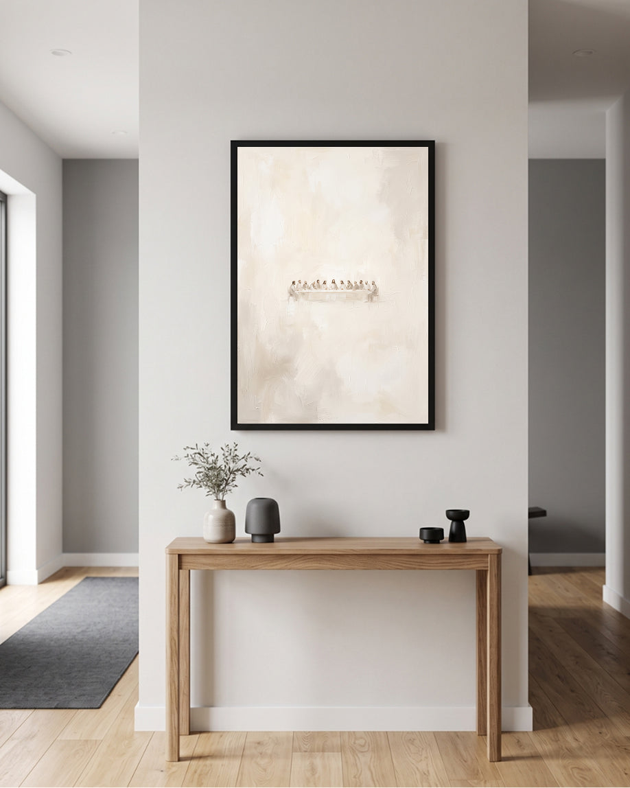 The Last Supper Wall Art | Jesus and Disciples Christian Printable Art