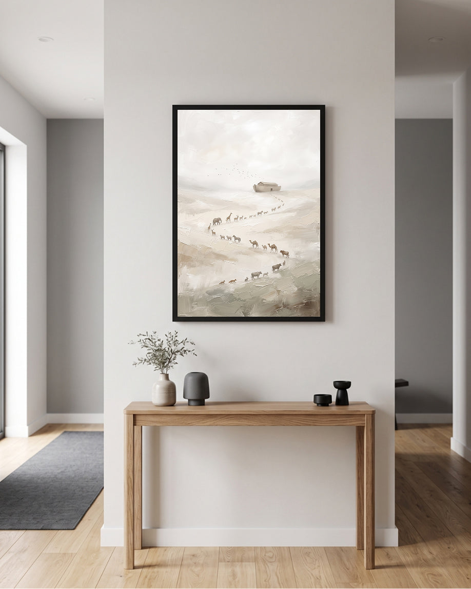 Noah’s Ark Wall Art | Biblical Christian Printable Art