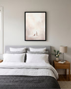Jesus Heals the Bleeding Woman Wall Art | Christian Faith Printable Art