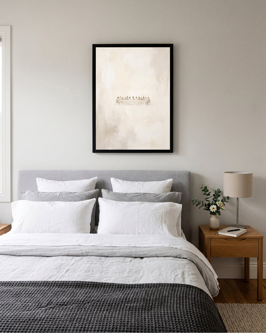 The Last Supper Wall Art | Jesus and Disciples Christian Printable Art