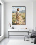 Jesus Walking Wall Art 