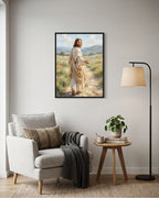 Walk With Me | Follow Jesus Christian Printable Wall Art