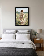 Good Shepherd Wall Art | Jesus With Sheep Christian Printable Art
